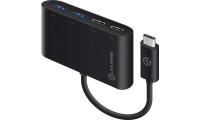 Alogic USB-C Combo Hub with 2 Port USB-C & 2 Port USB-A Μαύρο