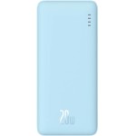 Baseus Airpow Power Bank 10000mAh 20W με Θύρα USB-A και Θύρα USB-C Power Delivery Μπλε