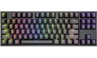 Genesis Thor 404 Gaming Μηχανικό Πληκτρολόγιο Tenkeyless με Gateron Yellow διακόπτες και RGB φωτισμό (Αγγλικό US)