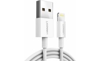Ugreen MFI USB-A to Lightning Cable 12W Λευκό 1m