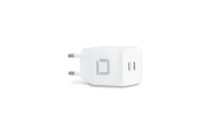 Dicota Φορτιστής Χωρίς Καλώδιο με 2 Θύρες USB-C Power Delivery Λευκός (Comfort)