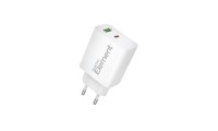Element Φορτιστής GaN USB-A/ USB-C 30W Λευκό