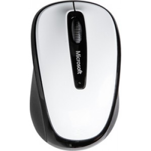 Microsoft Wireless Mobile Mouse 3500 High Polish White