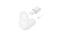 Belkin Ασύρματος Φορτιστής Qi2 και Καλώδιο USB-C 15W Λευκός (BOOST Charge)