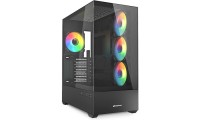 Sharkoon AK6 RGB Midi Tower Μαύρο