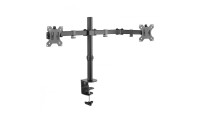 Techly ICA-LCD 582-D Βάση Γραφείου για 2 Οθόνες έως 32" με Βραχίονα