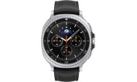Samsung Galaxy Watch8 Classic LTE Stainless Steel 46mm Αδιάβροχο με eSIM και Παλμογράφο (Μαύρο)