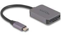 DeLock Card Reader Thunderbolt Thunderbolt 3 Type-C για SD Γκρι