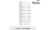 Sonoff RM433-R2 Εξωτερικός Διακόπτης Τοίχου Εντολών Μονός με Πλαίσιο Λευκός