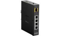 D-Link DIS-100G-5PSW Unmanaged L2 PoE Switch με 4 Θύρες Gigabit (1Gbps) Ethernet και 1 SFP Θύρα