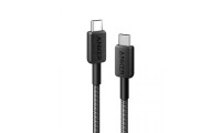 Anker 322 Braided USB 2.0 Cable USB-C male - USB-C Μαύρο 0.9m (A81F5G11)