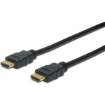 Digitus HDMI 1.4 Cable HDMI male - HDMI male 1m Μαύρο