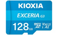Kioxia microSDXC 128GB Class 10 U3 V30 A2 UHS-I με αντάπτορα