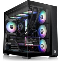 Thermaltake View 380 TG ARGB Midi Tower Μαύρο
