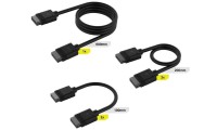 Corsair iCUE LINK Cable Kit with Straight connectors Μαύρο