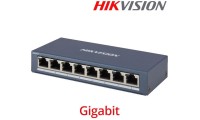 Hikvision DS-3E0508-E(B) Unmanaged L2 Switch με 8 Θύρες Gigabit (1Gbps) Ethernet