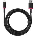 Baseus Dura Braided USB-A to Lightning Cable Μαύρο 2m (P10377801U01-03)