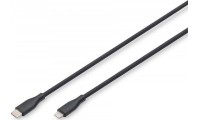 Digitus USB-C to Lightning Cable 60W Μαύρο 1m