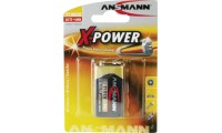 Ansmann X-Power Αλκαλική Μπαταρία 9V 1τμχ