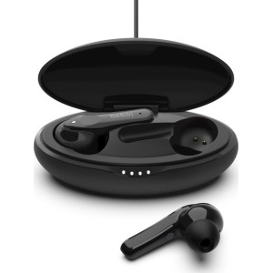 Belkin Soundform Move Earbud Bluetooth Handsfree Μαύρο