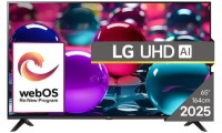 LG Smart Τηλεόραση 65" 4K UHD LED AI UA73 HDR (2025)