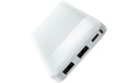 Hoco J72 Easy Τravel Power Bank 10000mAh 37W με 2 Θύρες USB-A και Θύρα USB-C Λευκό