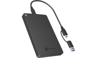 Icy Box Θήκη για Σκληρό Δίσκο 2.5" SATA III με σύνδεση SATA / USB 3.2 / Serial