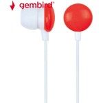 Gembird Ακουστικά Ψείρες In Ear Candy Κόκκινα