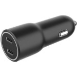 Gembird Φορτιστής Αυτοκινήτου 40W 4A με Θύρες: 2xType-C Μαύρος