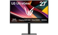 LG UltraGear 27G640A-B IPS VESA DisplayHDR 400 Gaming Monitor 27" QHD 1ms 300Hz
