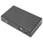 Digitus DS-12901 KVM Switch 2-Port 4K30Hz USB-C/USB/HDMI in HDMI out Network