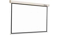 Reflecta Crystal-Line Rollo Softlift Οθόνη Προβολής Projector Οροφής με Λόγο Εικόνας 1:1 200x159cm