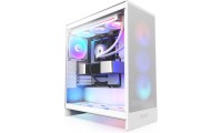 NZXT H7 Flow RGB Gaming Midi Tower Κουτί Υπολογιστή με Πλαϊνό Παράθυρο Λευκό