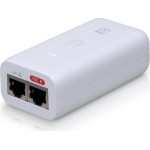 Ubiquiti Power Over Ethernet Injector, 48VDC, 0.32A, Gigabit Port, White