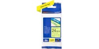 Brother TZe-C51 Ταινία Ετικετογράφου 8m x 24mm σε Κίτρινο Χρώμα