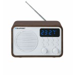 Blaupunkt PP7BT Επιτραπέζιο Ραδιόφωνο Επαναφορτιζόμενο με Bluetooth και USB Καφέ