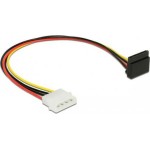 DeLock 4-Pin Molex male - 15-Pin Sata Cable 0.3m (85513)