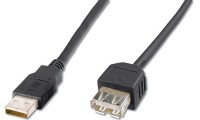 Digitus USB 2.0 Cable USB-A male - USB-A female 3m