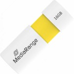 MediaRange 16GB USB 2.0 Stick Λευκό