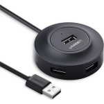 Ugreen CR106 USB 2.0 Hub 4 Θυρών με σύνδεση USB-A