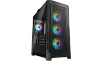 Cougar Airface Pro RGB Gaming Midi Tower Κουτί Υπολογιστή με Πλαϊνό Παράθυρο Μαύρο