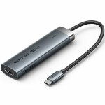 Vention 5-in-1 USB-C Docking Station με HDMI 4K PD Γκρι