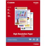 Canon HR-101N Φωτογραφικό Χαρτί High Resolution Paper A3 106gr/m² για Εκτυπωτές Inkjet 20 Φύλλα