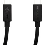 i-tec USB 2.0 Cable USB-C male - Thunderbolt 3 male Μαύρο 1.5m (TB3CBL150CM)