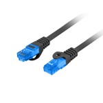 Lanberg S/FTP Cat.6a Καλώδιο Δικτύου Ethernet 3m Μαύρο