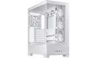 Asus A31 PLUS Gaming Midi Tower Κουτί Υπολογιστή με Πλαϊνό Παράθυρο και ARGB Φωτισμό Λευκό