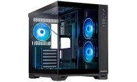 Chieftec Visio GM-30B-TG-OP Gaming Cube Κουτί Υπολογιστή με Πλαϊνό Παράθυρο Μαύρο
