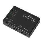 Media-Tech 5xHDMI Switch 4K MT5207