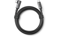 Ugreen US551 Angle (90°) USB 2.0 Cable USB-C male - USB-C 60W Μαύρο 5m (90629)
