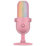 Razer SEIREN V3 CHROMA USB Μικρόφωνο Επιτραπέζιο Ροζ (RZ19-05060300-R3M1)
